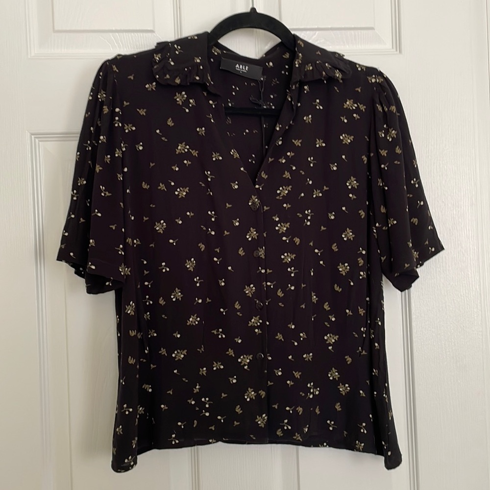 NWT Small Able Edith Blouse